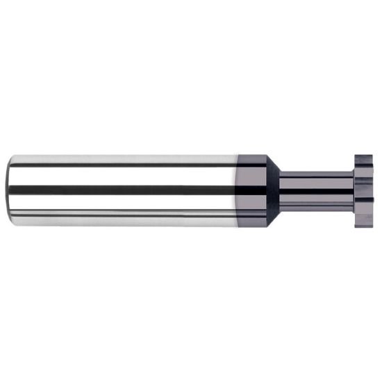Picture of Harvey Tool 23512-C3 .250 D x .039 W Snap Keyseat, AlTiNKey Seat Carbide AlTiN Single End Key Seat